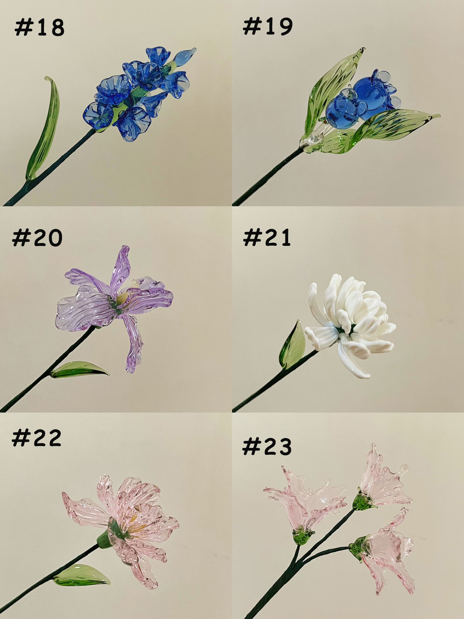 Handmade Glass Flower Figurine: Boho Home Decor - Image 8